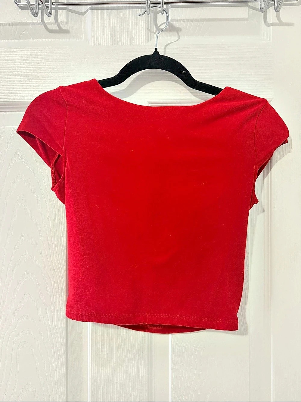 Windsor Red Crop Top
